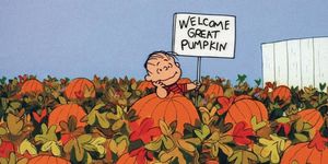 its the great pumpkin Charlie brown